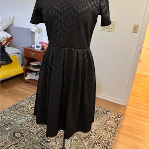 LuLaRoe Black Midi Dress